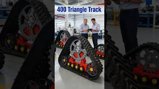 Herringbone Pattern Triangular Track Wheel