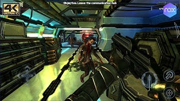 Dead Effect - Android Gameplay 4K 2160p / 2013 (NoxPlayer)