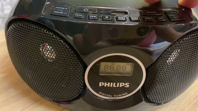 Radio 382 AZ - Funktionsprüfung Philips Recorder CD USB) YouTube (MP3-CD,