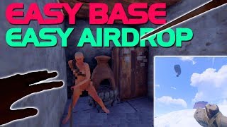Easy Base, Easy Airdrop Solo Survival - Rust