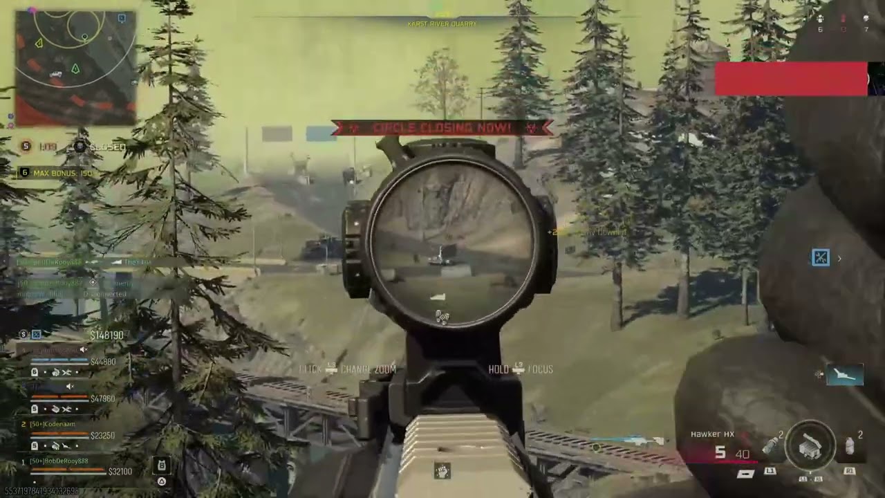 20260310 Verdansk - Early highground in end zone sniping extreme (Hawker HX 306m)