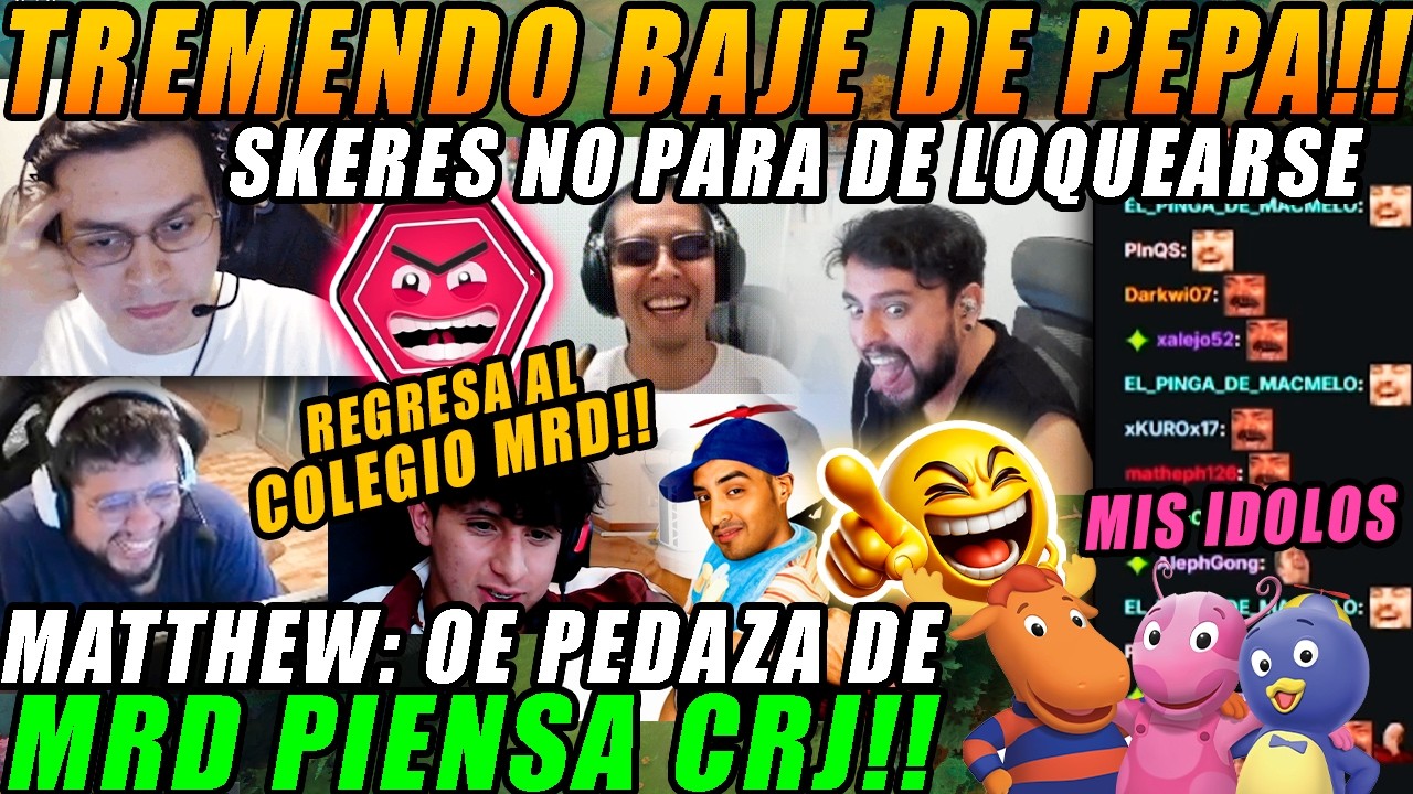 🤣SKERES SE INSVLT4N HASTA EL ASC0!!🤣