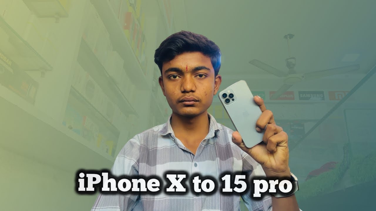iPhone X to 15 pro 