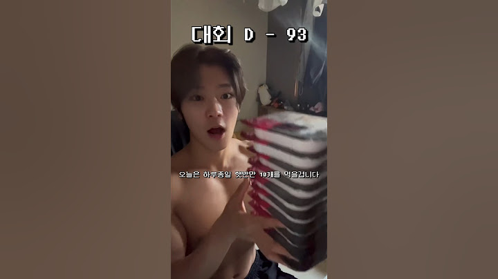 하루종일 밥만 2kg먹는 남자