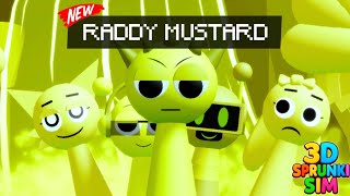 How to get Raddy Mustard badge and morph in 3D Sprunki Sim