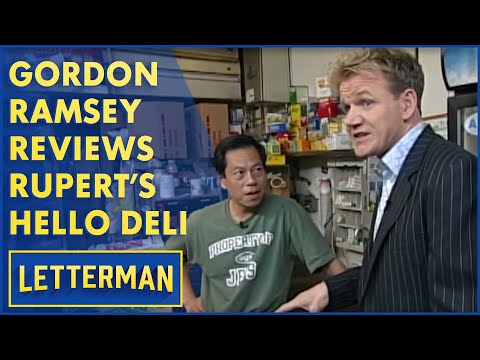 Gordon Ramsey Reviews Rupert Jee S Hello Deli Letterman 