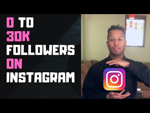 How I grew from 0 to 30k followers on Instagram in 7 months