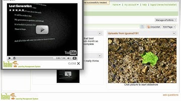 Tutorial for Students: How to add to your ePortfolio