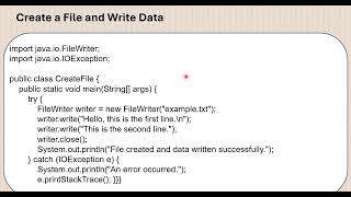 Lab 8: Understanding File Handling In Java And CRUD Operations Simplified