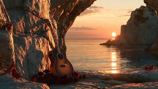 Relaxing Guitar Music - Beautiful Sunset Guitar Music For Deep Sleep And Stress Relief