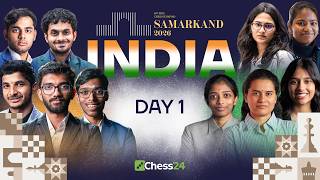 Gukesh, Arjun, Pragg in action | Chess Olympiad 2026 Day 1
