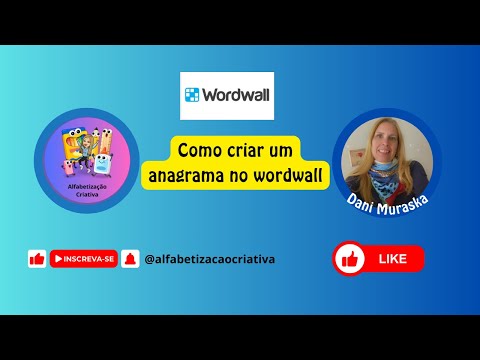 Como criar um anagrama no wordwall 