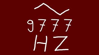 9777 hz triangle
