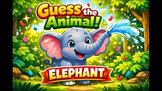 Guess the Animal! 🐘 Who’s This Big Jungle Animal? | Kids Fun Short screenshot 4