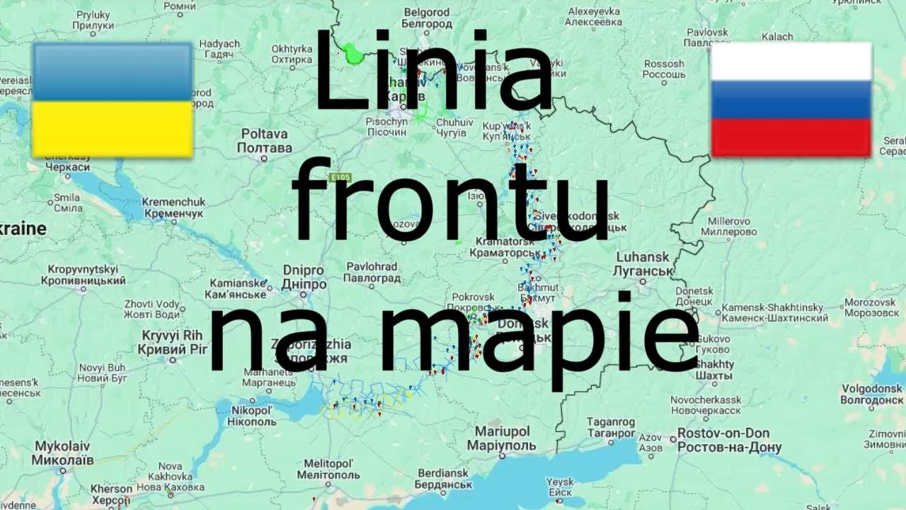 Błękitna Linia Orange Z Komórki Ukraina linia frontu, 13 lutego 2025 /1086/ - YouTube