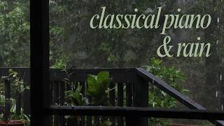 Classical Piano & Rain Sounds for Sleep, Study & Focus || A Generic Ambience