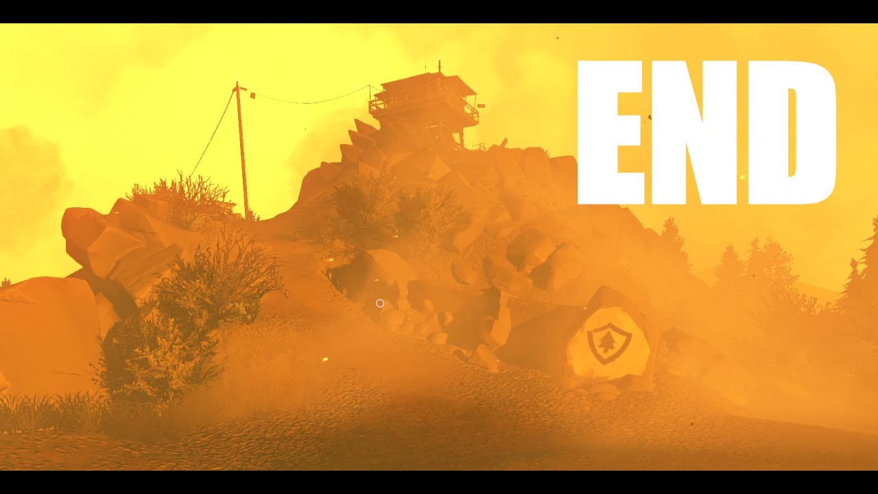 Firewatch - End