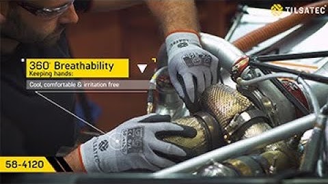 Tilsatec 58 4120 ultra-lightweight cut level D gloves