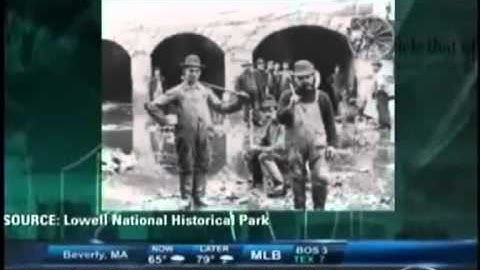 NECN TV UMass Lowell Irish Excavation Story