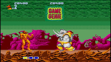 Altered Beast Game Genie (Mega Drive)