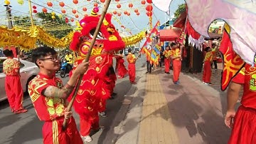 Đoàn LSR HIỀN DŨNG ĐƯỜNG múa lân ở chùa Bà Lái Thiêu (Bình Dương) - Múa lân khai quang 2025