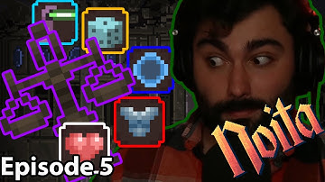 Noita Sunseed Quest Episode 5  | Breaking the Reroll Machines | ruby_rooz