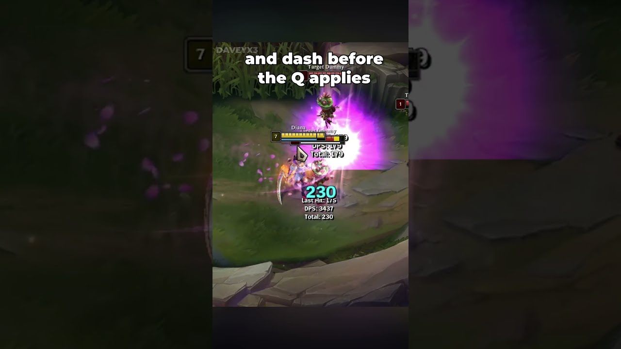 Diana Trick Only HIGH ELO Players Know Combo Guide League Of Legends