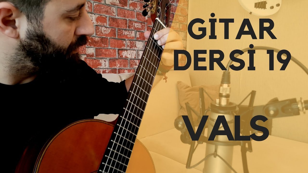 Calatayud Vals (Waltz) | Klasik Gitar Dersleri 19