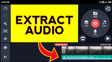 How to Extract Audio From Video in Kinemaster