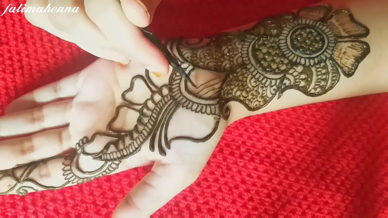 beautiful style arabic mehndi designs 2020||simple style arabic mehndi ...