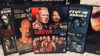 WWE Survivor Series PPV DVD Cover Ranking