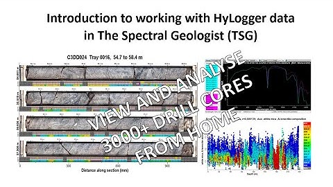 Introduction to working with HyLogger data in The Spectral Geologist (TSG)