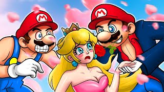 Peach You're Mine...Mario and Peach Love Story - Super Mario Bros Animation