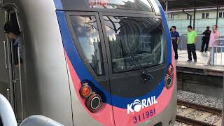 1号線 KORAIL311000系311081編成 倉洞駅 車掌動作 1호선 311081편성 창동역 승무원동작