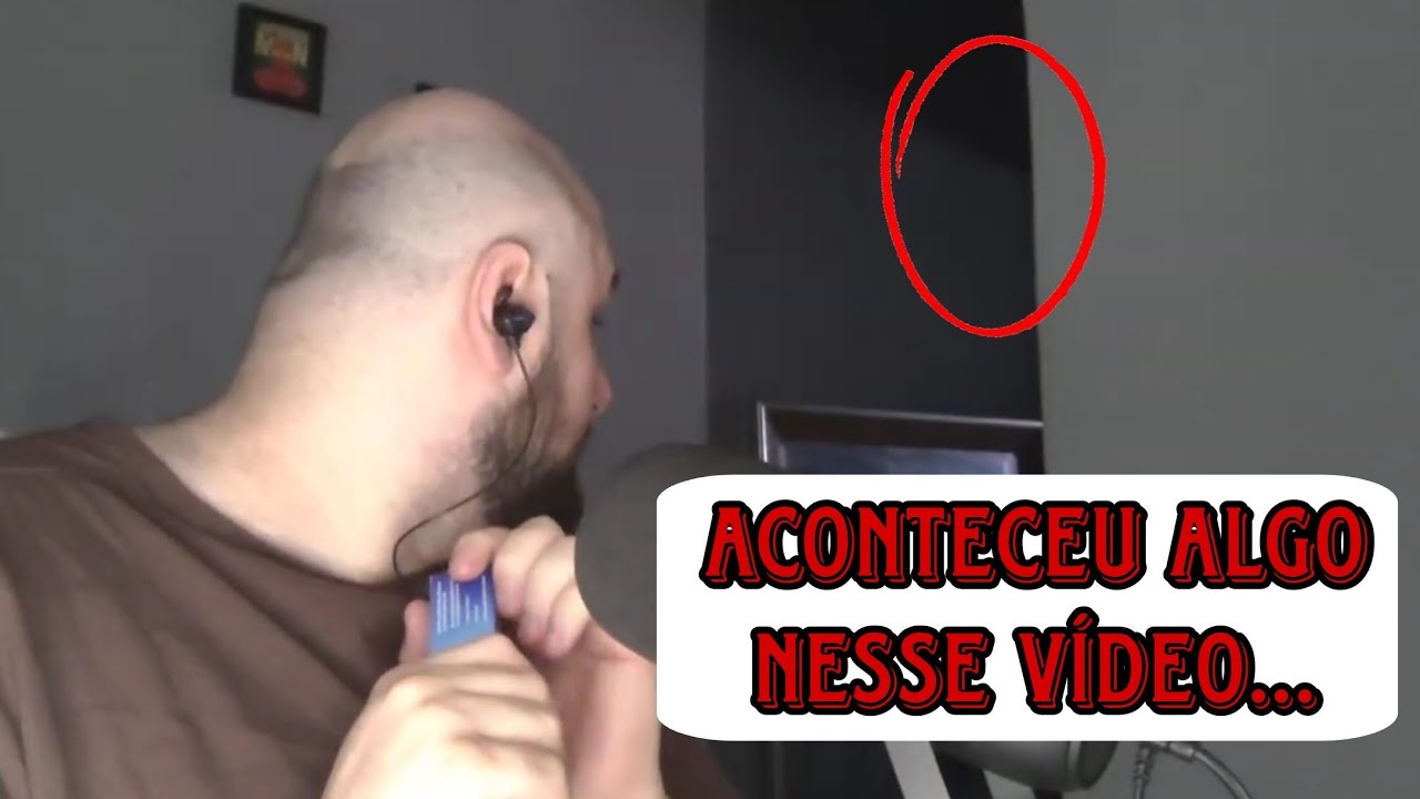ASMR: ESPÍRITO ATRAPALHANDO A GRAVAÇÃO