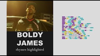 Boldy James on Surf &amp; Turf - Verse 1 - Lyrics, Rhymes Highlighted (134)