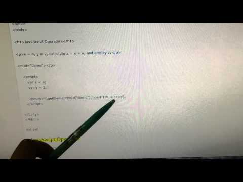 JavaScript Operators
