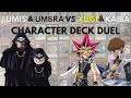 Battle City! Lumis & Umbra VS Yugi & Kaiba Character Deck Duel
