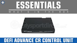 Defi Advance CR Control Unit- Whats in the Box?