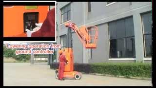 Importir Termurah Boom Lift Full Electric Merk DINGLI