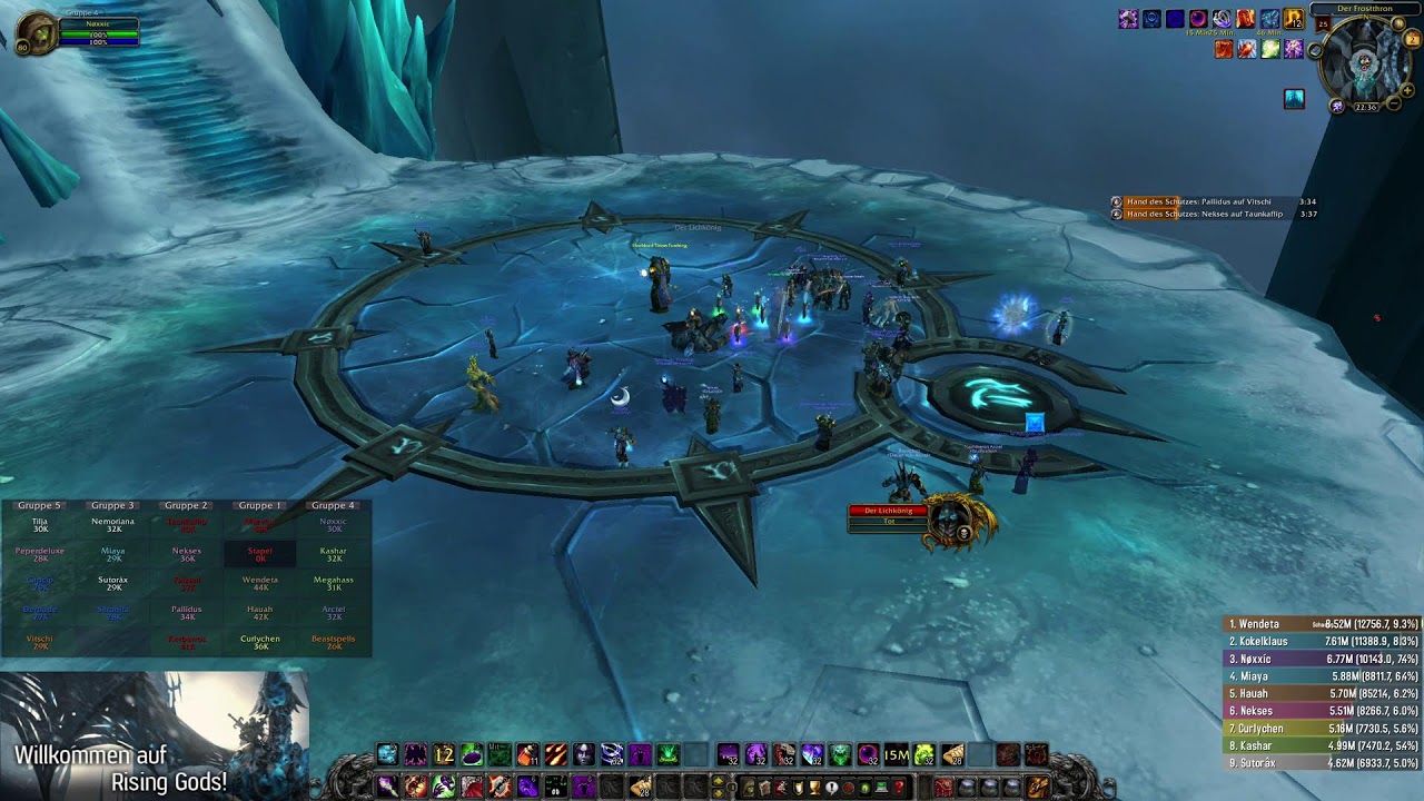 [DE] 02.09.2022 | Rising-Gods WotlK | ICC 25 (NH) | Gebrechen Hexer