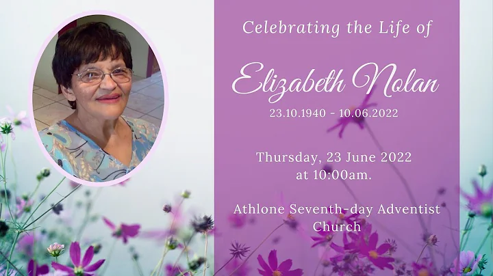 Funeral Service of the late Elizabeth Nolan.