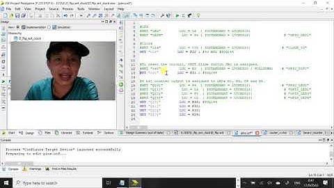 Binary Counter 4 Bits (VHDL) on Xiling Spartan-6 Boards (Lx9 and TGQ144)