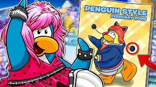 Penguin Style February 2026 Secret Items Club Penguin Journey