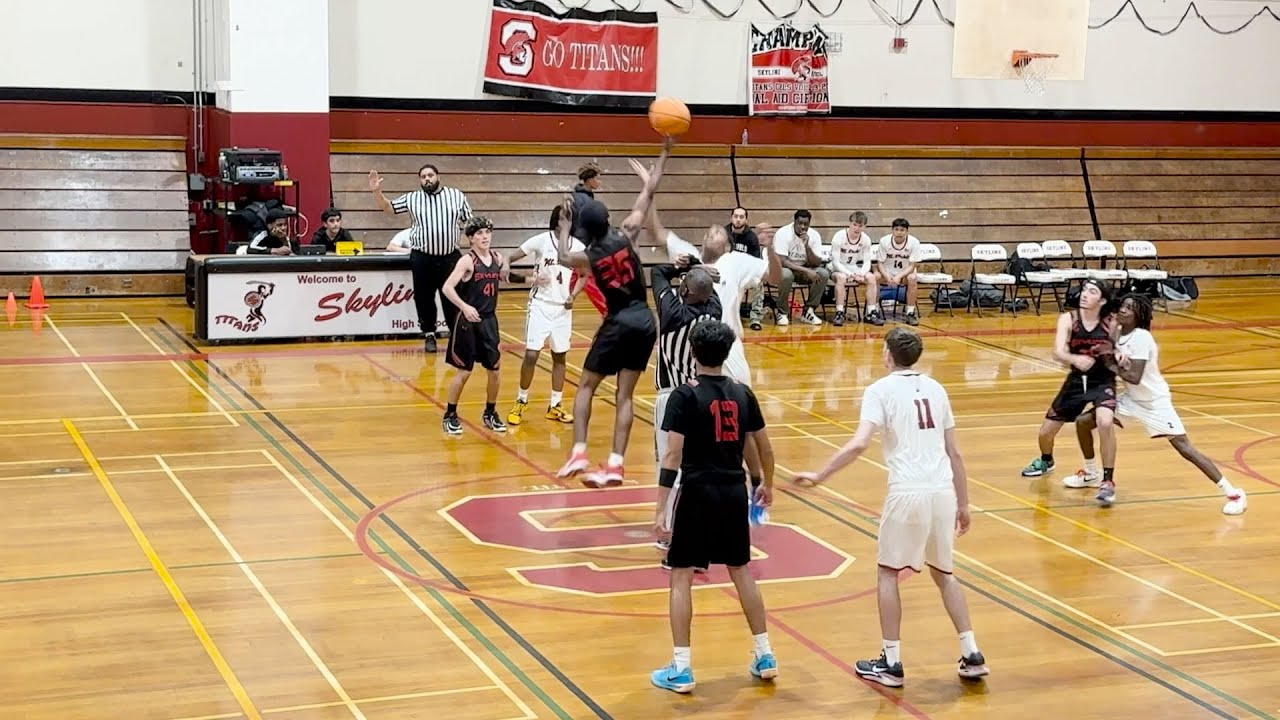 Skyline High School Varsity Basketball vs Mt. Diablo