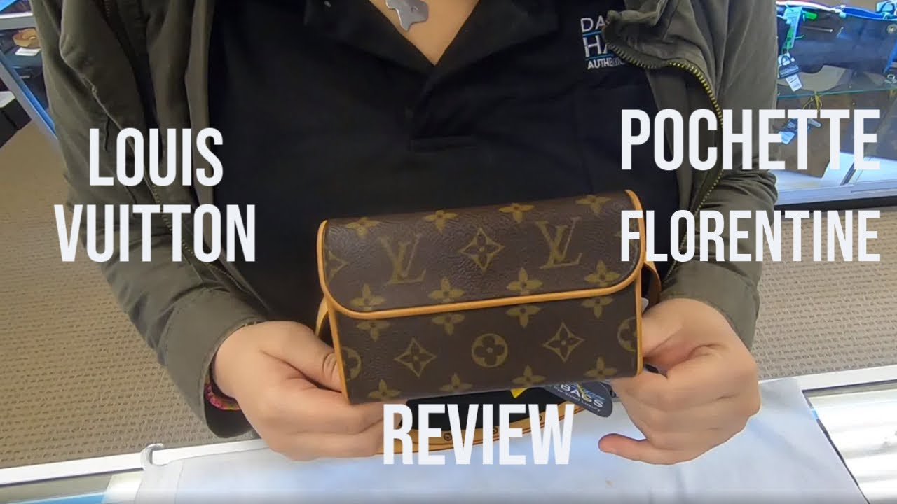 Louis Vuitton Monogram Pochette Florentine Waist Bag