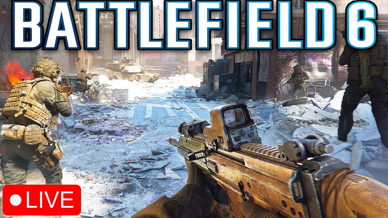 ๐ด LIVE BATTLEFIELD 6 - MY FIRST GAMES | OPEN BETA GAMEPLAY! ๐ด LIVE BATTLEFIELD 6 - MY FIRST GAMES | OPEN BETA GAMEPLAY!