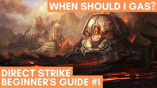 WHEN SHOULD I GAS? - Direct Strike Commander Economy Guide [Starcraft 2 Direct Strike]