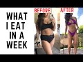 WHAT I EAT IN A WEEK AFTER WEIGHT LOSS