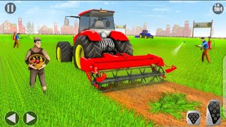 Farm Tractor Simulator Gameplay / Tractor 3d Games - Android Gameplay #games #tractorvideo screenshot 3